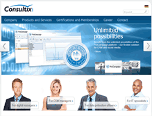 Tablet Screenshot of consultix.net